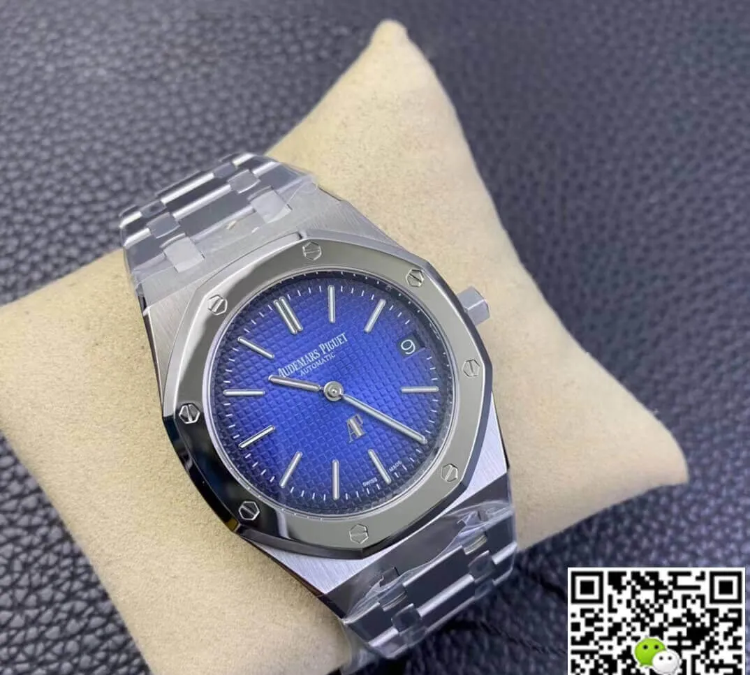 Audemars Piguet Royal Oak 15202IP.OO.1240IP.01 ZF Factory 1:1 Best Edition Replica Watch Blue Dial